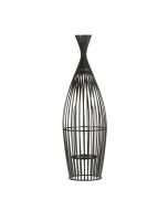 LARGE WIRE VASE CANDLEHOLDER
