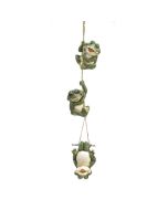 FROLICKING FROGS HANGING DECORATION