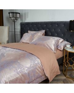 DM805K - Perugia by Dolce Mela - 6 Pieces Luxury Jacquard King Size Duvet Cover Set