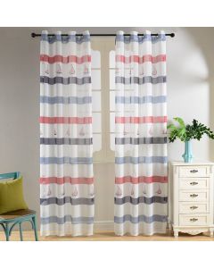 Sheer Curtain Panels - Dolce Mela - Miami - DMC487
